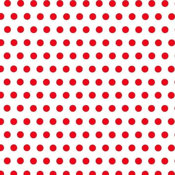 1-Inch Polka Dot/Spot Poly Cotton Fabric By The Yard