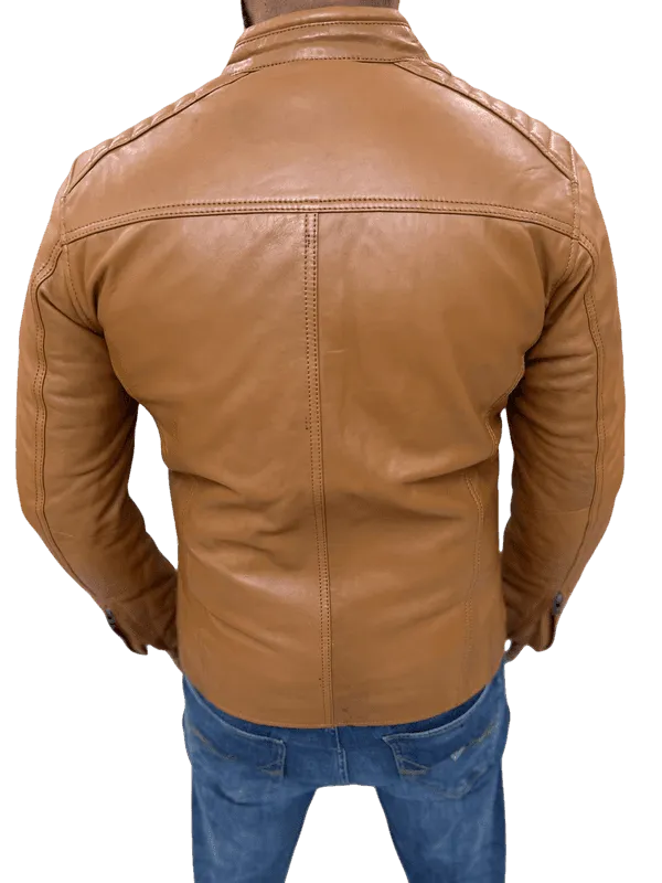 100% Top Grain Leather Jacket C5