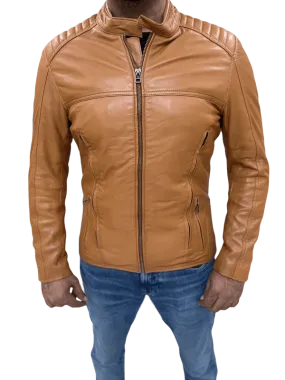 100% Top Grain Leather Jacket C5