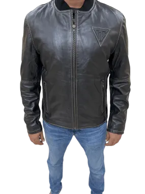 100% Top Grain Leather Jacket C8