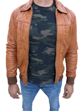 100% Top Grain Leather Jacket C9