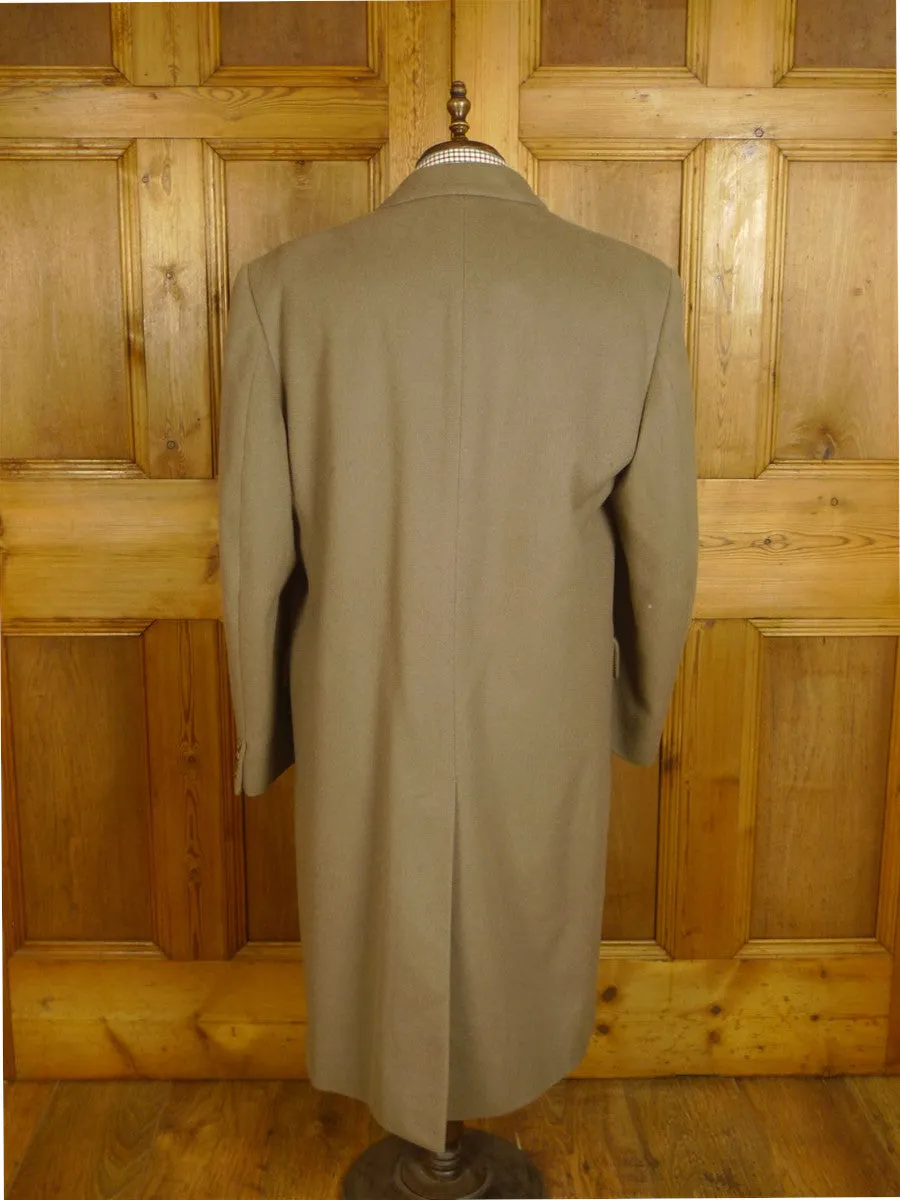 24/0965 vintage aquascutum heavyweight lambs wool british warm style overcoat 44-45 regular