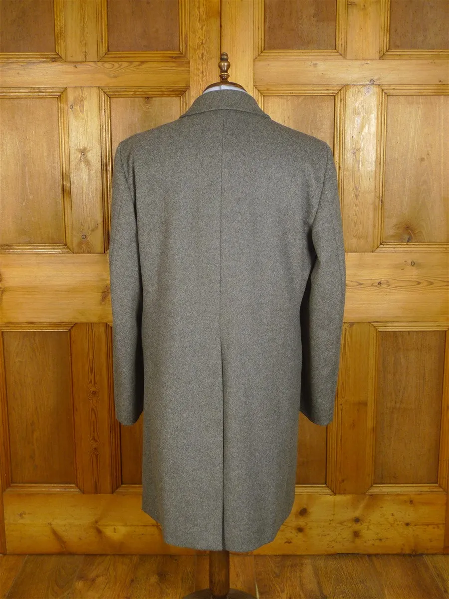 24/0971 vintage aquascutum grey wool overcoat 46 regular