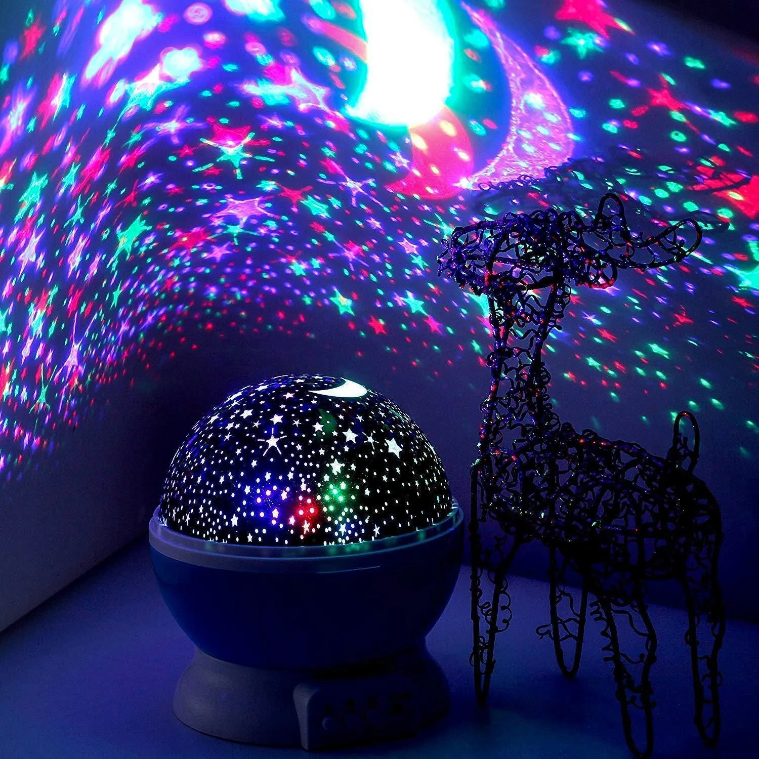 360 Degree Moon Star Cosmic Dreamscape Projector