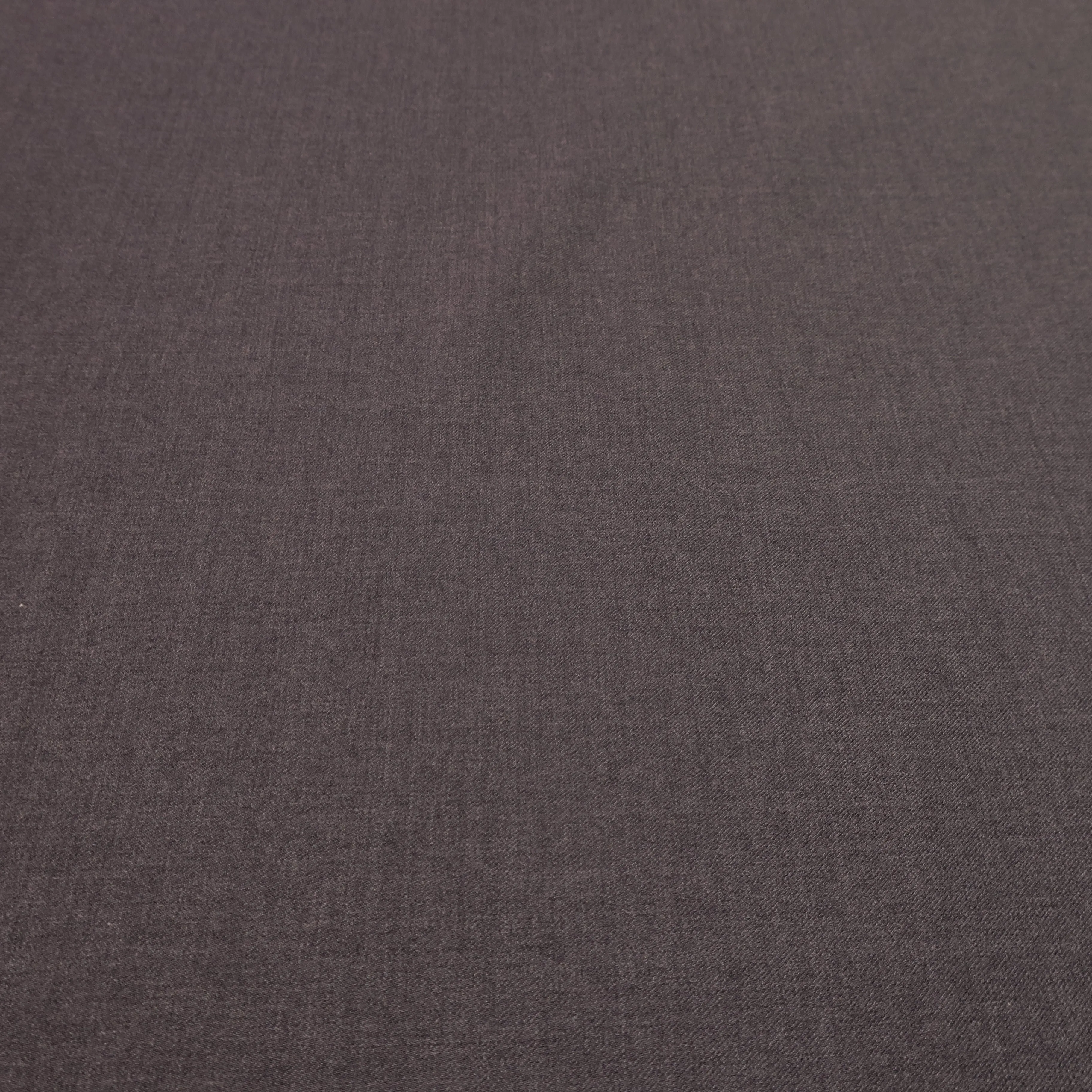 4 YDS Gunsmoke Gray Crosshatch Wool Loro Piana Fabric