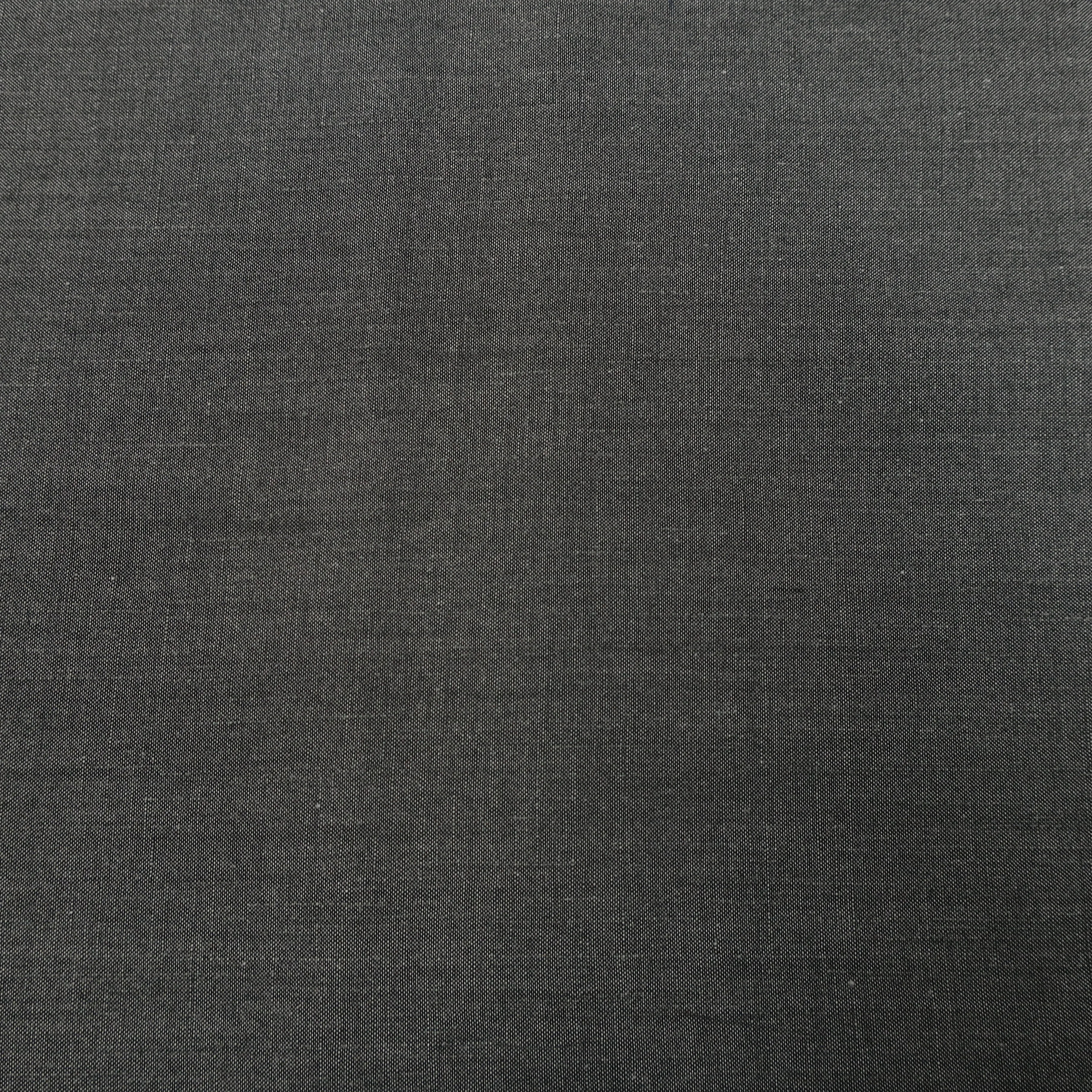 4 YDS Nevada Gray Crosshatch Wool Loro Piana Fabric