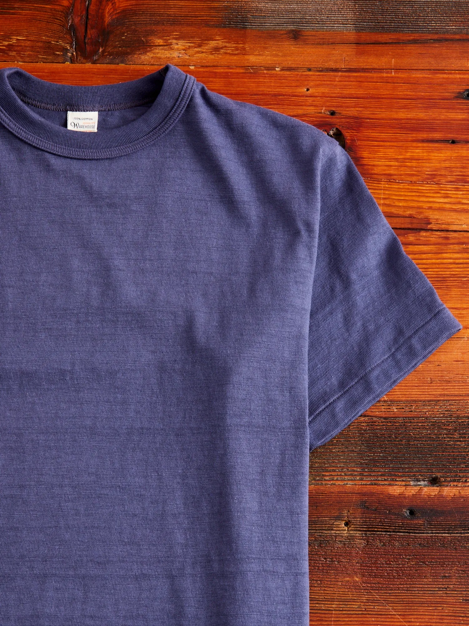 4601 Loopwheel Tee in Navy