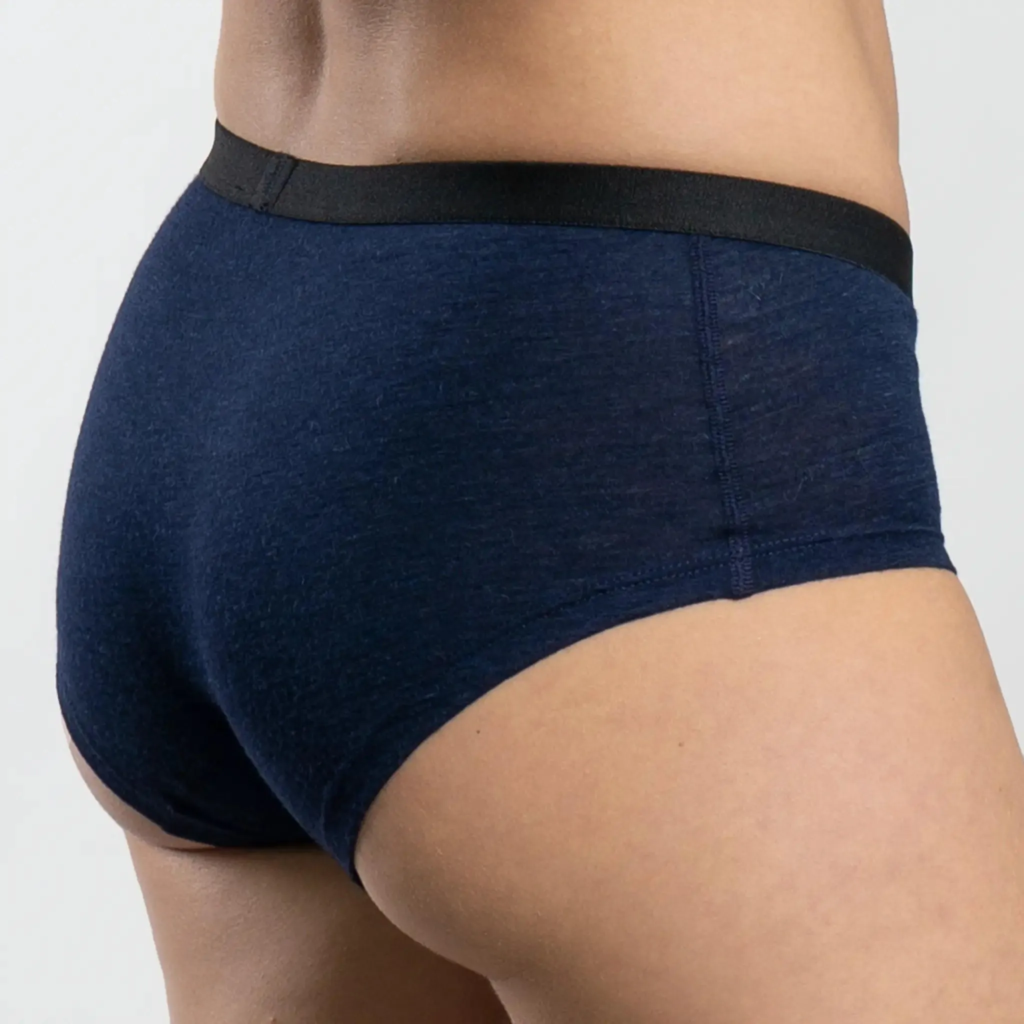 7 Pack - Women's Alpaca Wool Panties: 160 Ultralight