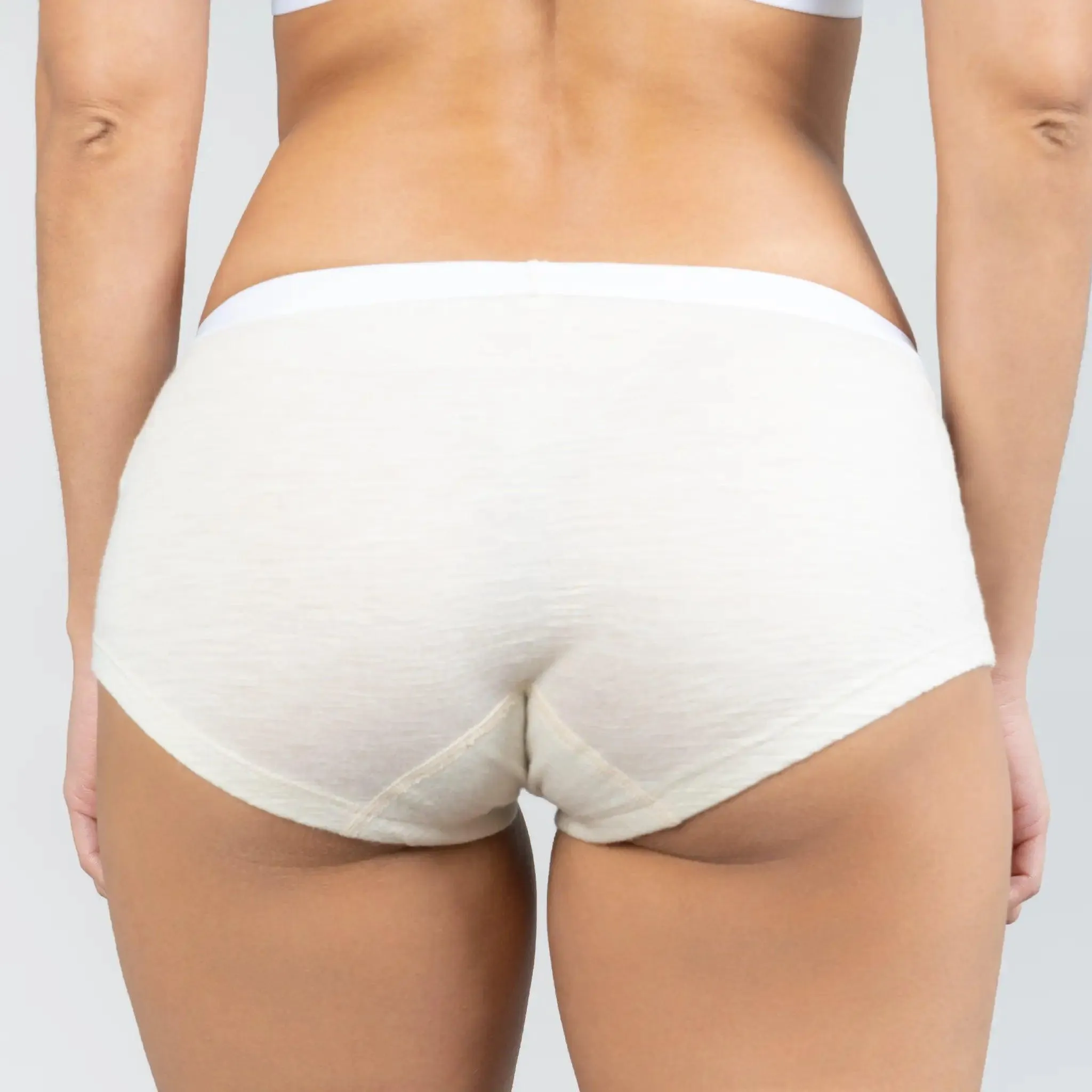 7 Pack - Women's Alpaca Wool Panties: 160 Ultralight