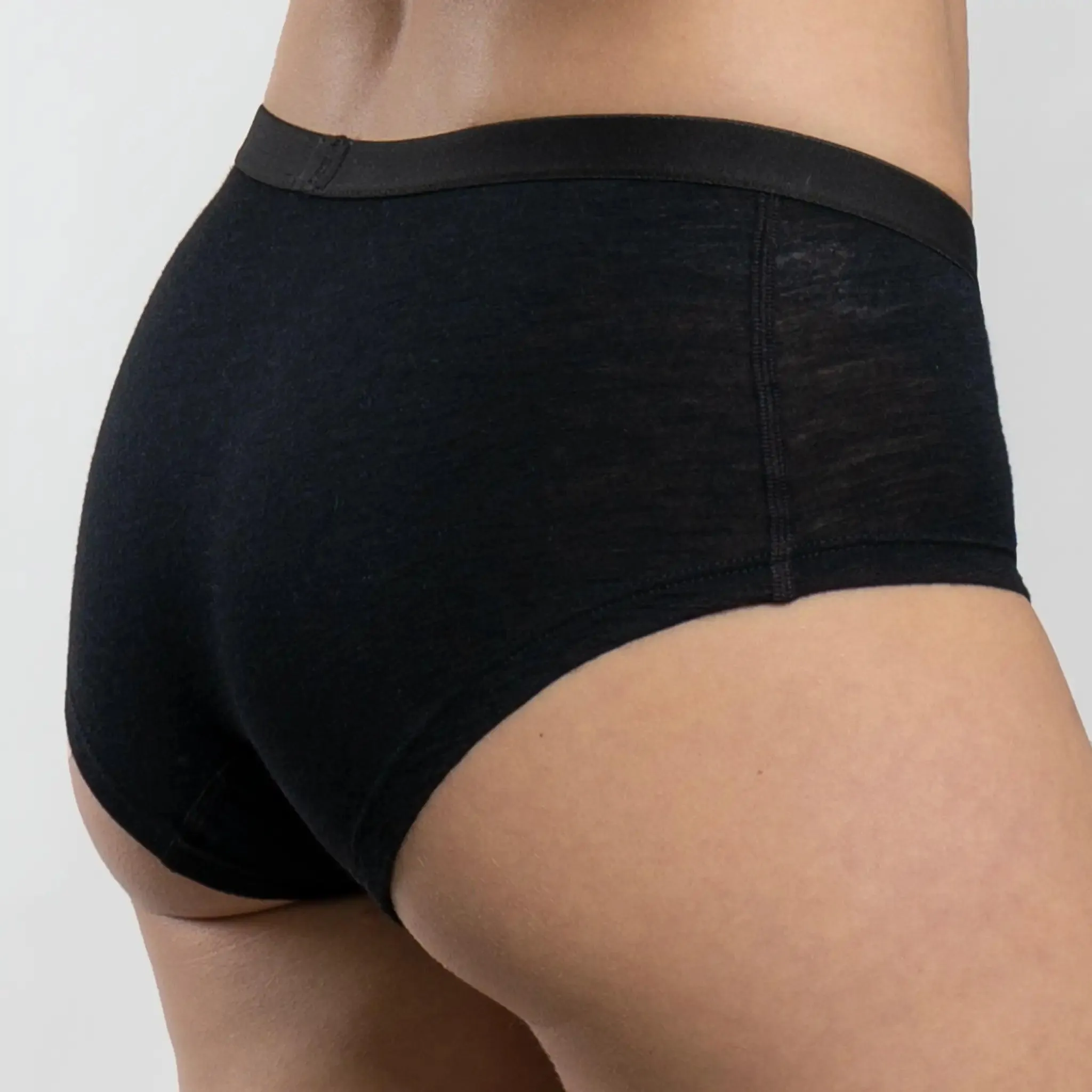 7 Pack - Women's Alpaca Wool Panties: 160 Ultralight