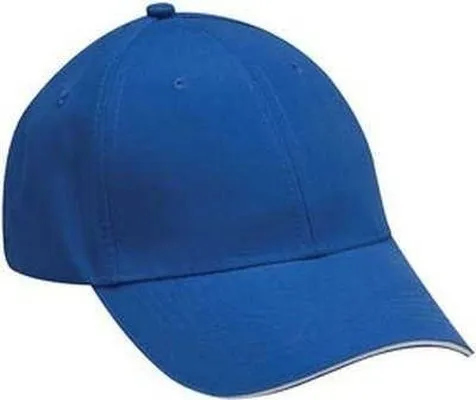 Adams PE102 Adult Performer Cap - Royal White