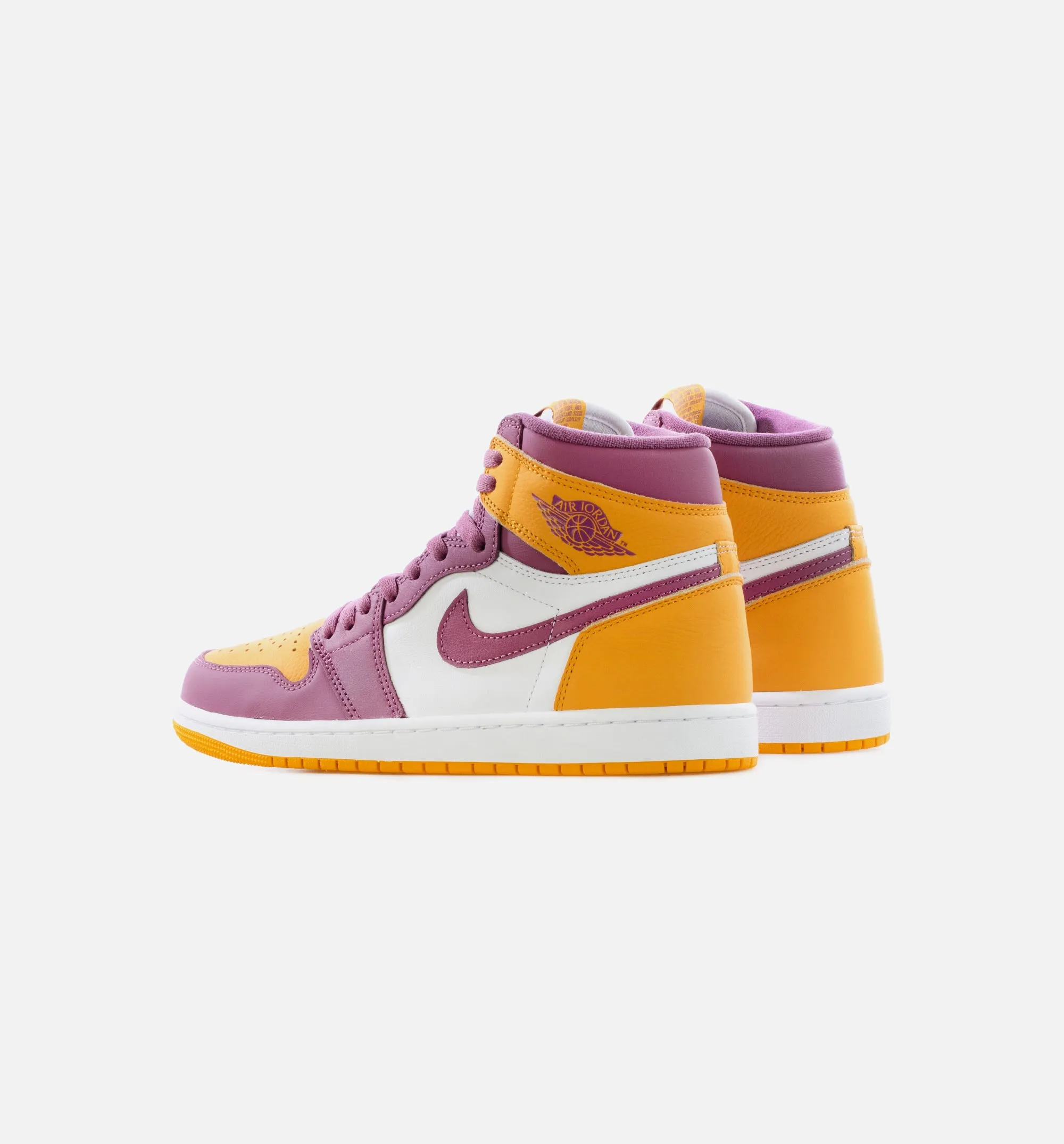 Air Jordan 1 Retro High OG Brotherhood Mens Lifestyle Shoe - University Gold/Light Bordeaux Limit One Per Customer