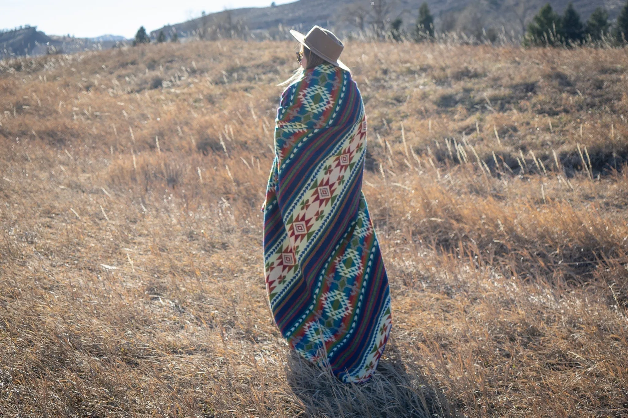 Andean Alpaca Wool Blanket - Galapagos by Alpaca Threadz