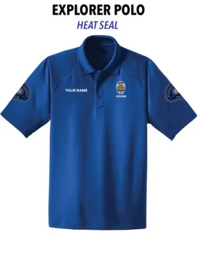 Atascadero Police - (Heat Seal) Short Sleeve Polo -EXPLORER-