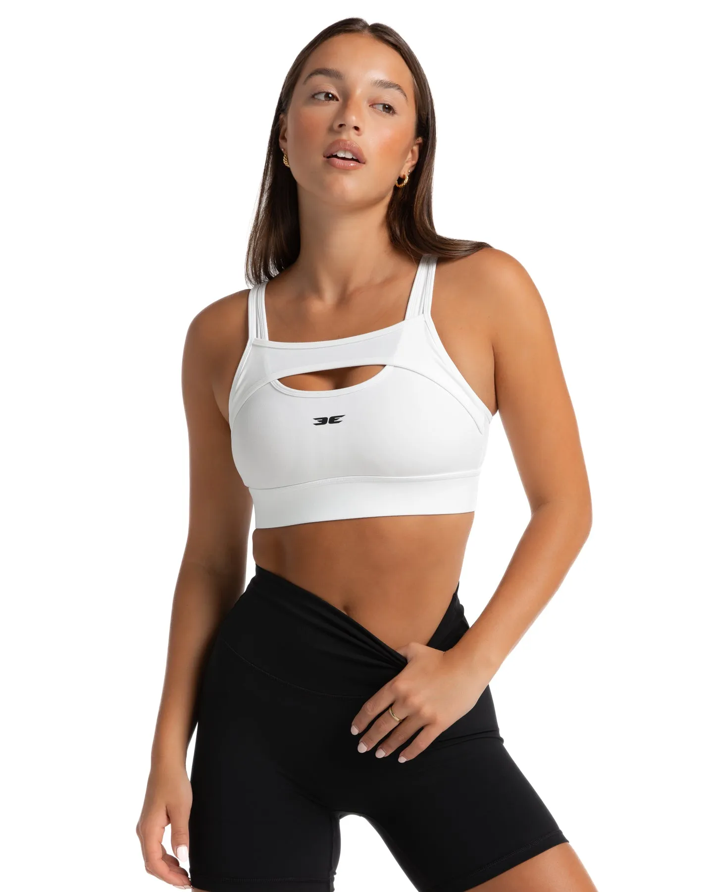 Aura Support Bra - White