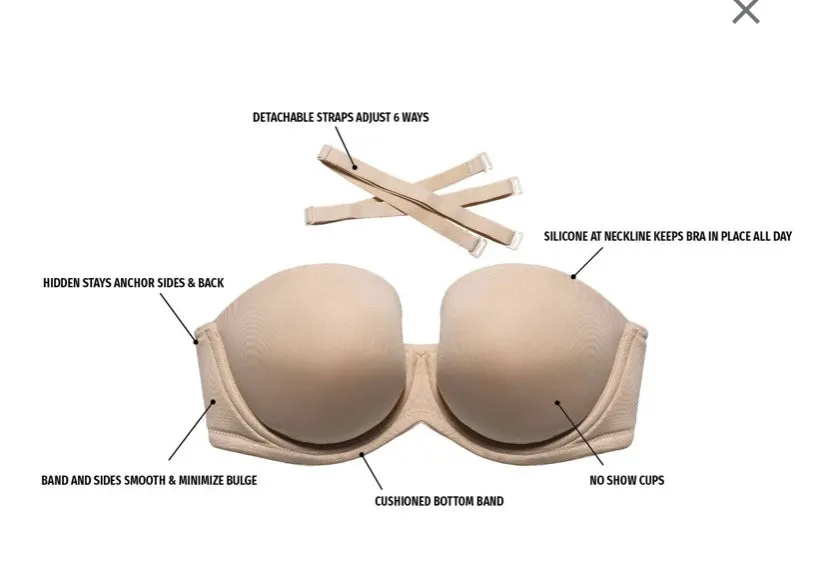 BACK STORY ~ Strapless bra with converter