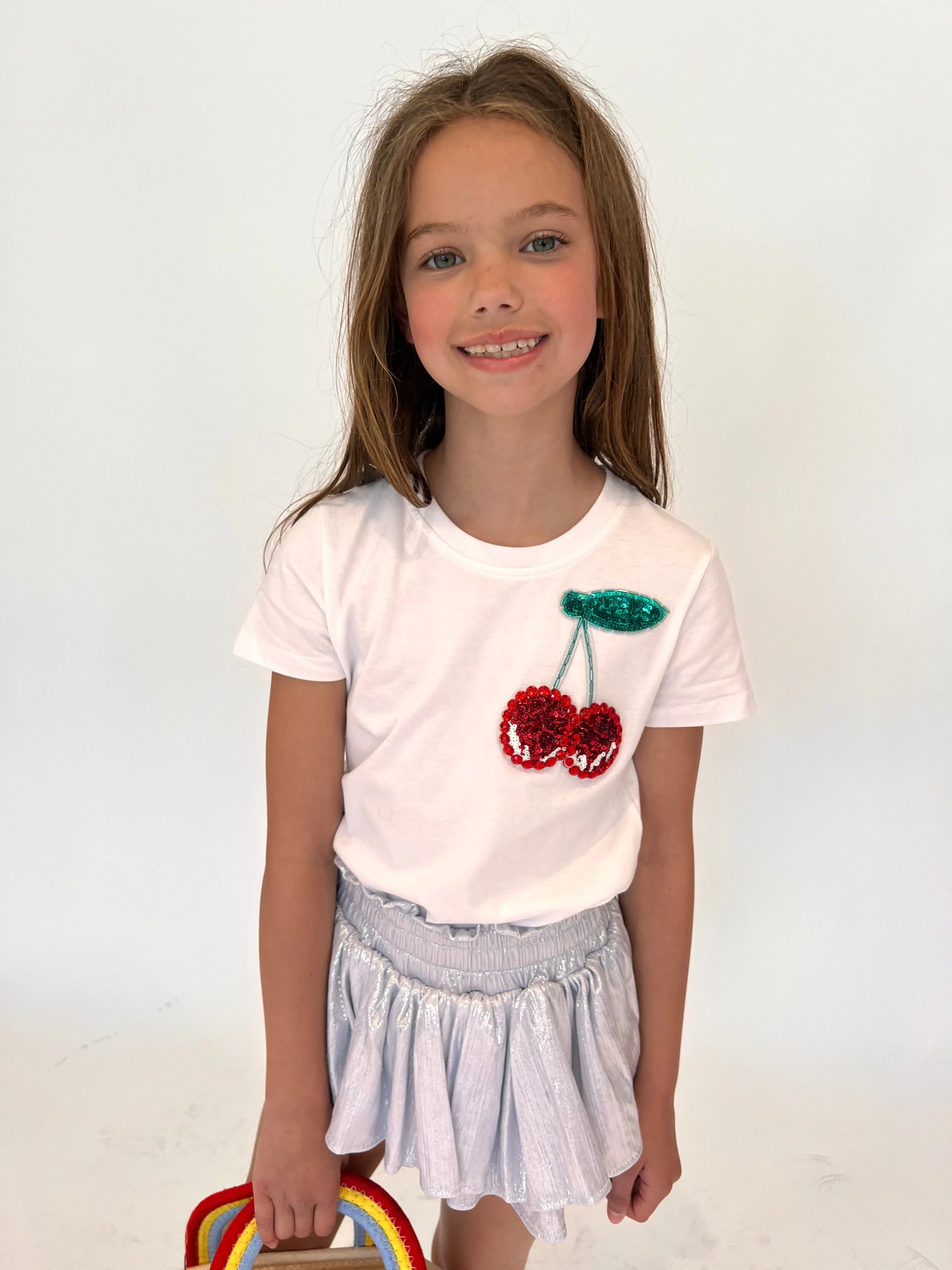 Beaded Gem Cherry T-Shirt