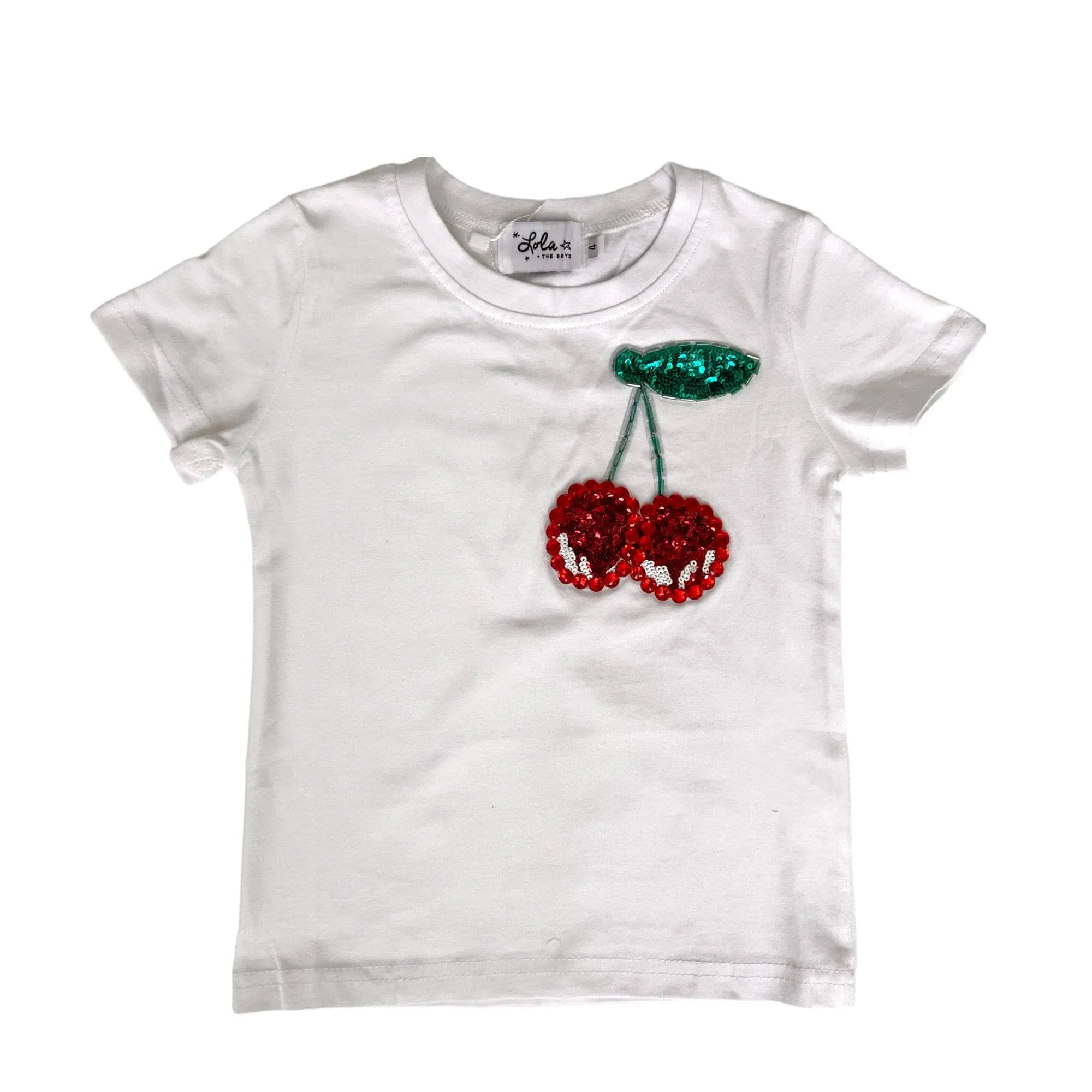 Beaded Gem Cherry T-Shirt