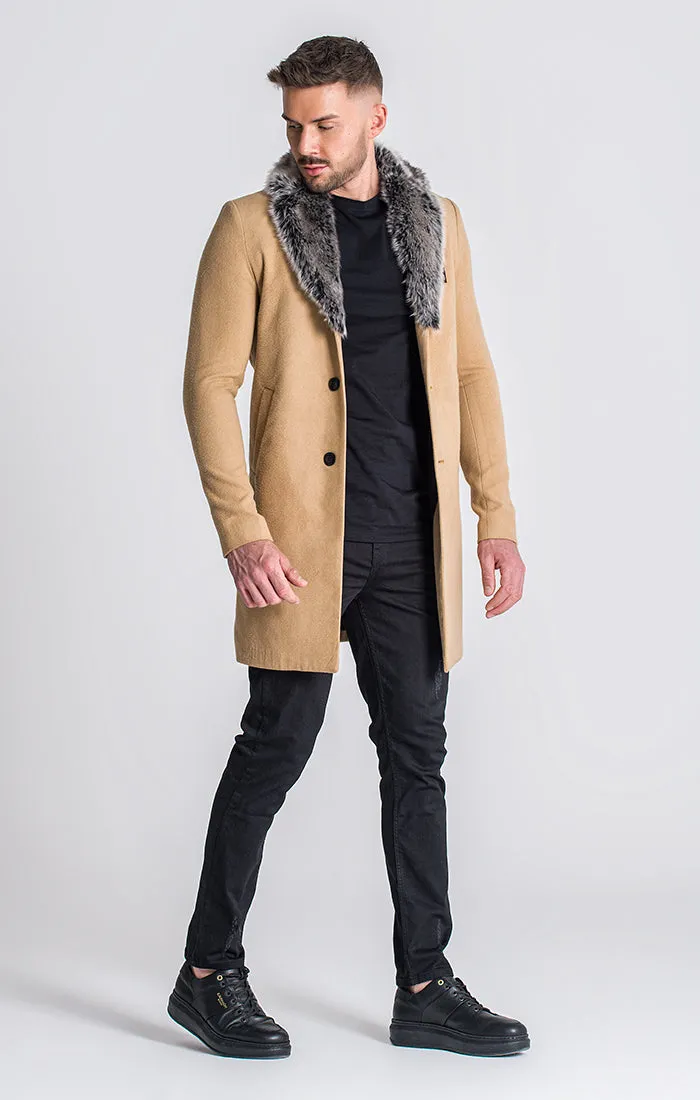 Beige Stockholm Overcoat