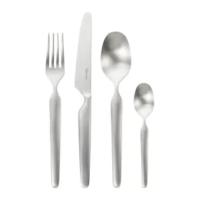 Bergen Satin Cutlery Set, 24 Piece for 6 People