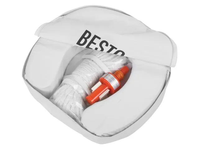 Besto Horseshoe Lifebuoy Set- with light and throwline