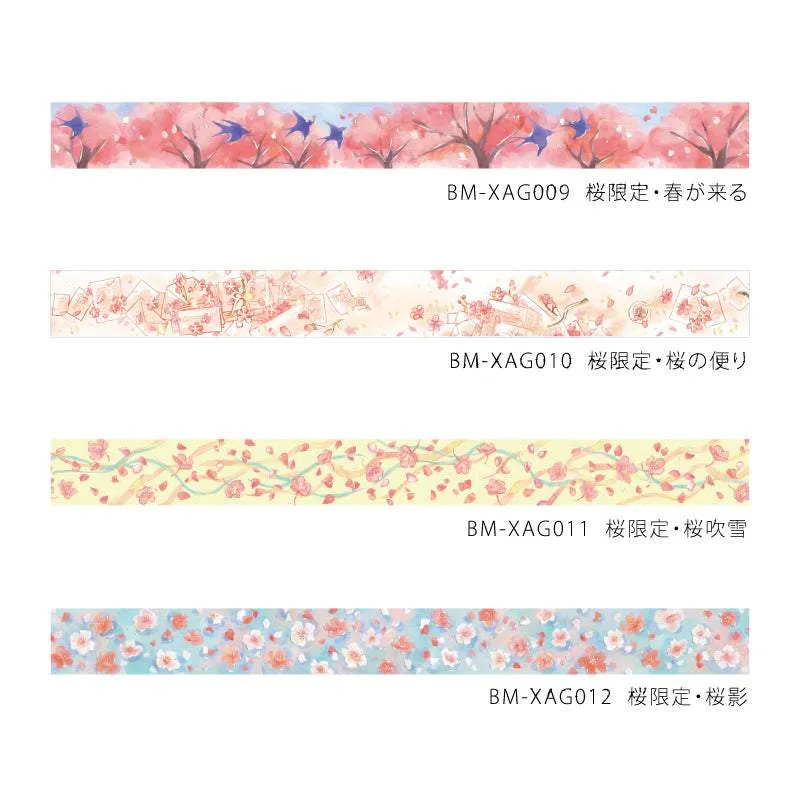 BGM Sakura Limited Edition 2024 Masking Tape - Sakura Blizzard