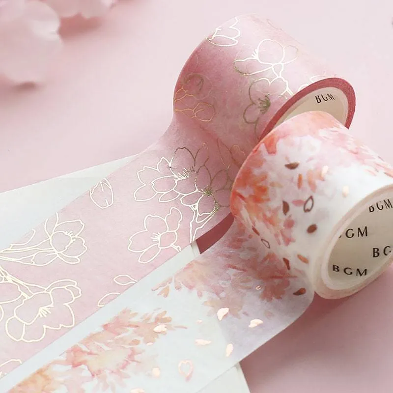 BGM Snow Cherry Washi Tape