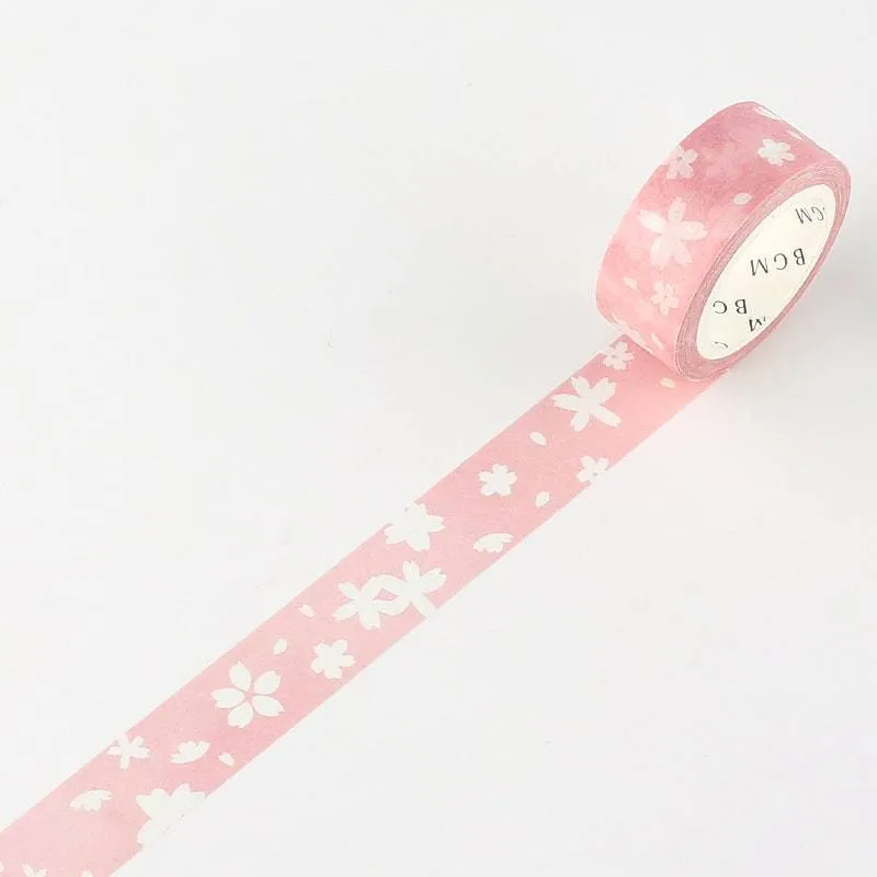 BGM Snow Cherry Washi Tape