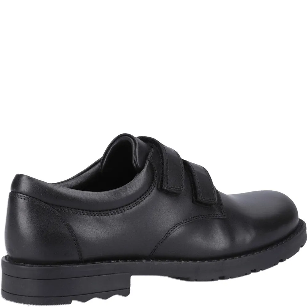 Black Barry Junior School Shoes