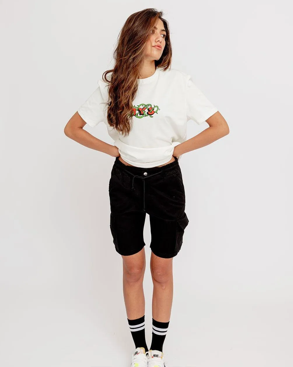 Black Cargo Short