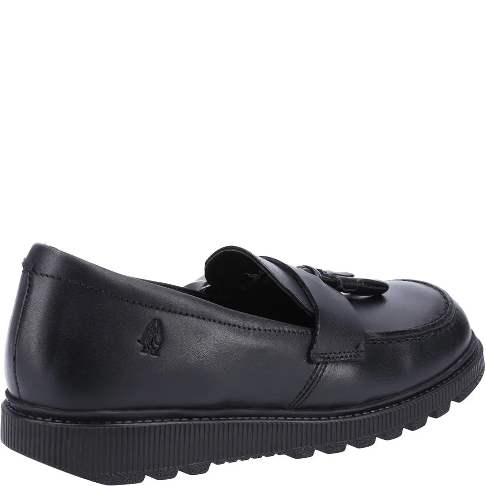 Black Faye Senior School Shoes