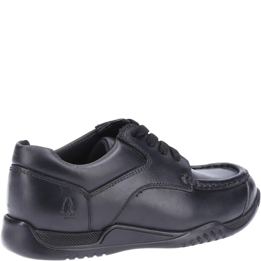 Black Hudson Junior School Shoes