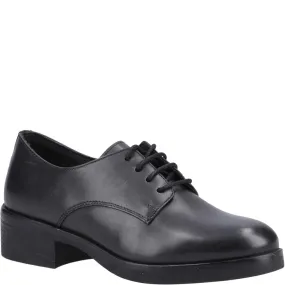 Black Lace Up Anastasia XL Senior School Shoes