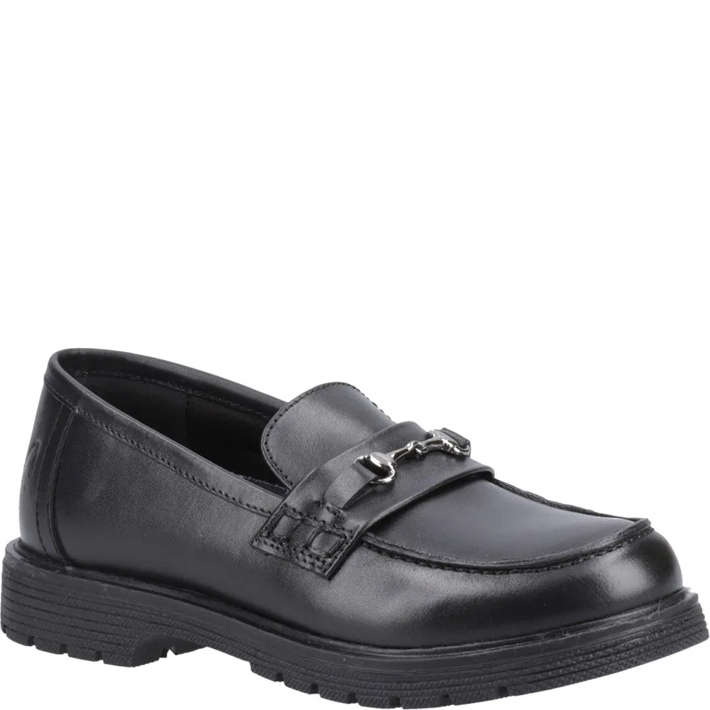 Black Lydia Senior School Shoes