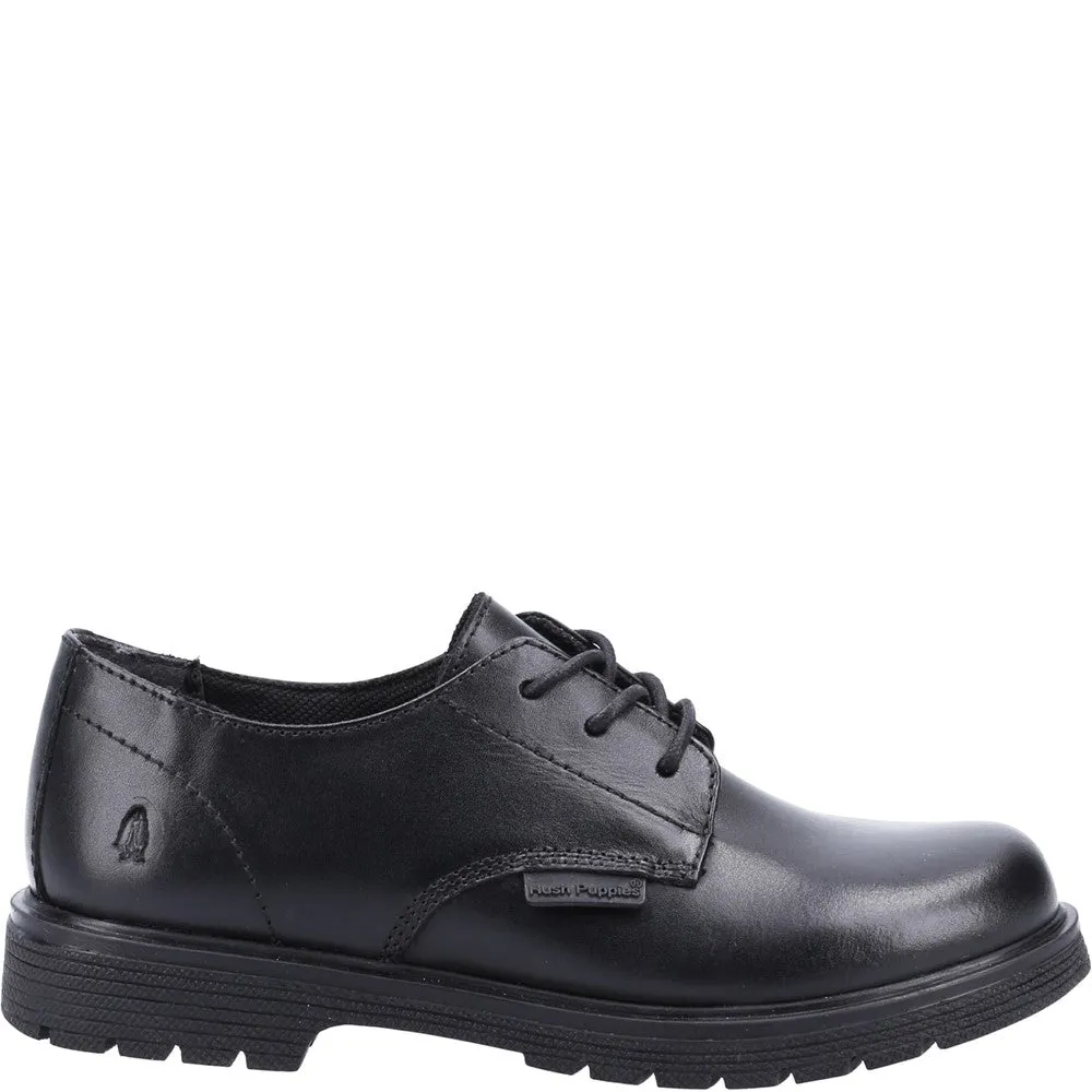 Black Remi Junior School Shoes