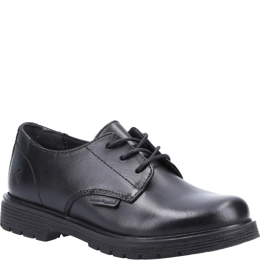 Black Remi Junior School Shoes