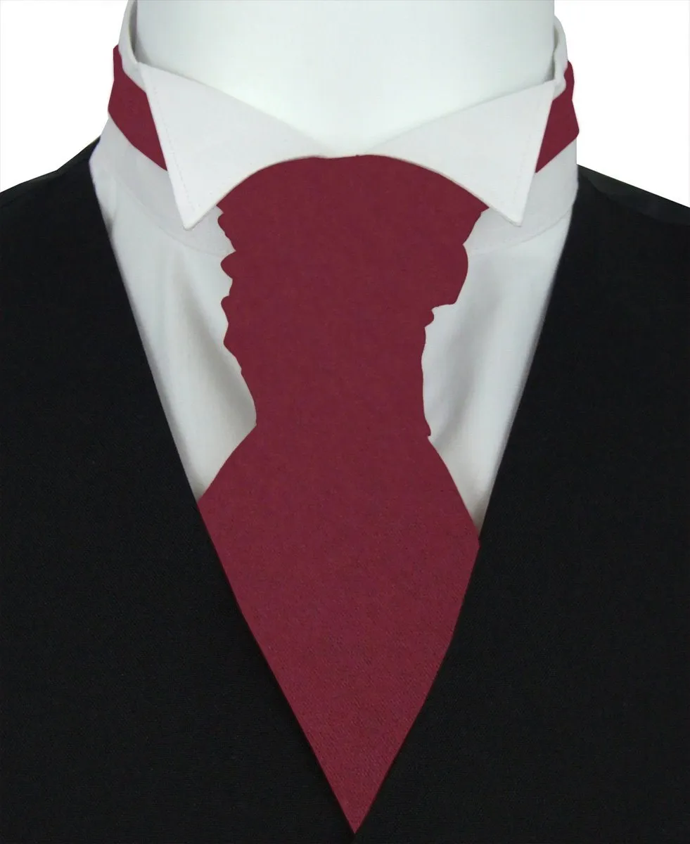 Bordeaux Boys Wedding Cravat