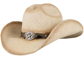 Bullhide Star Concho Straw Hat