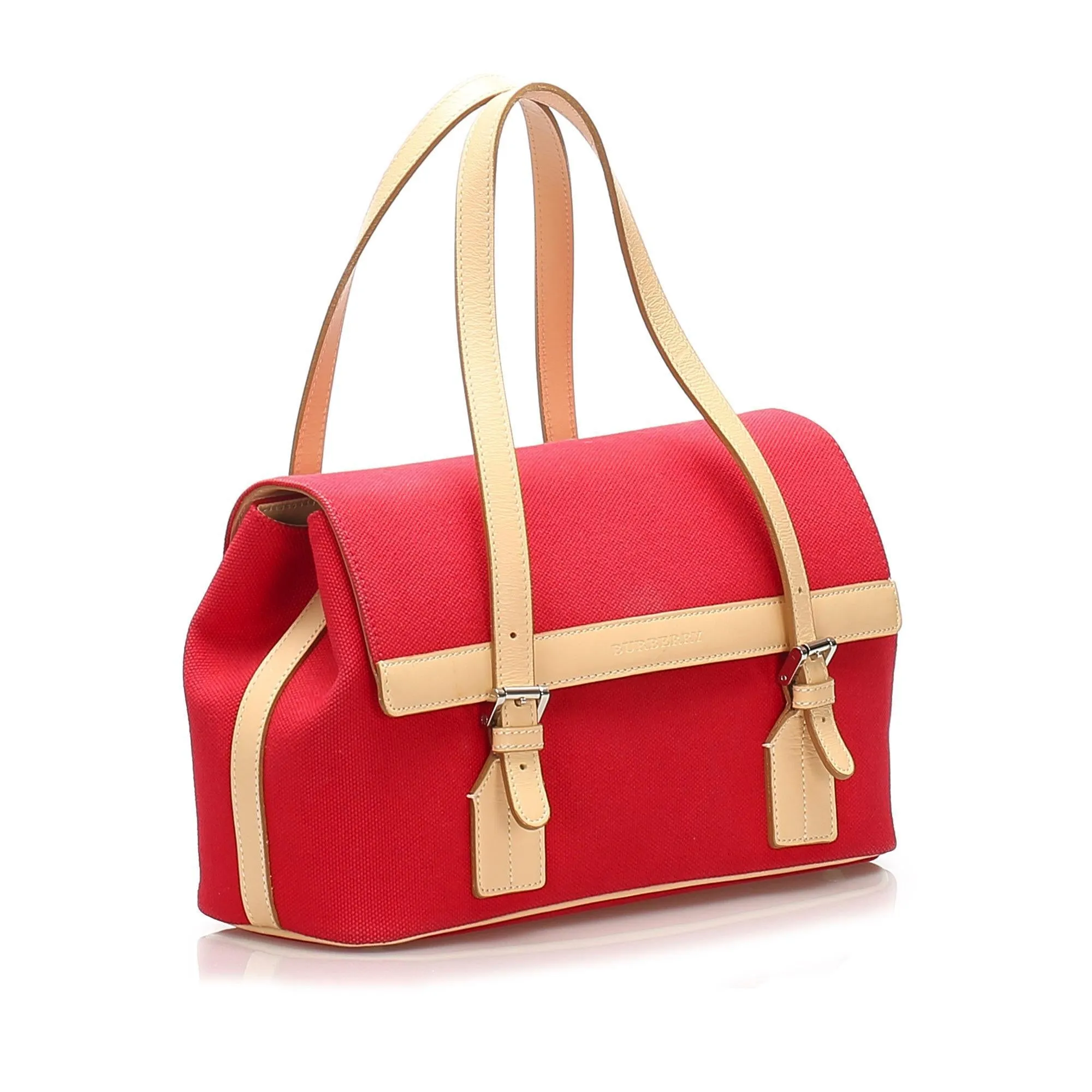 Burberry Canvas Shoulder Bag (SHG-11220)