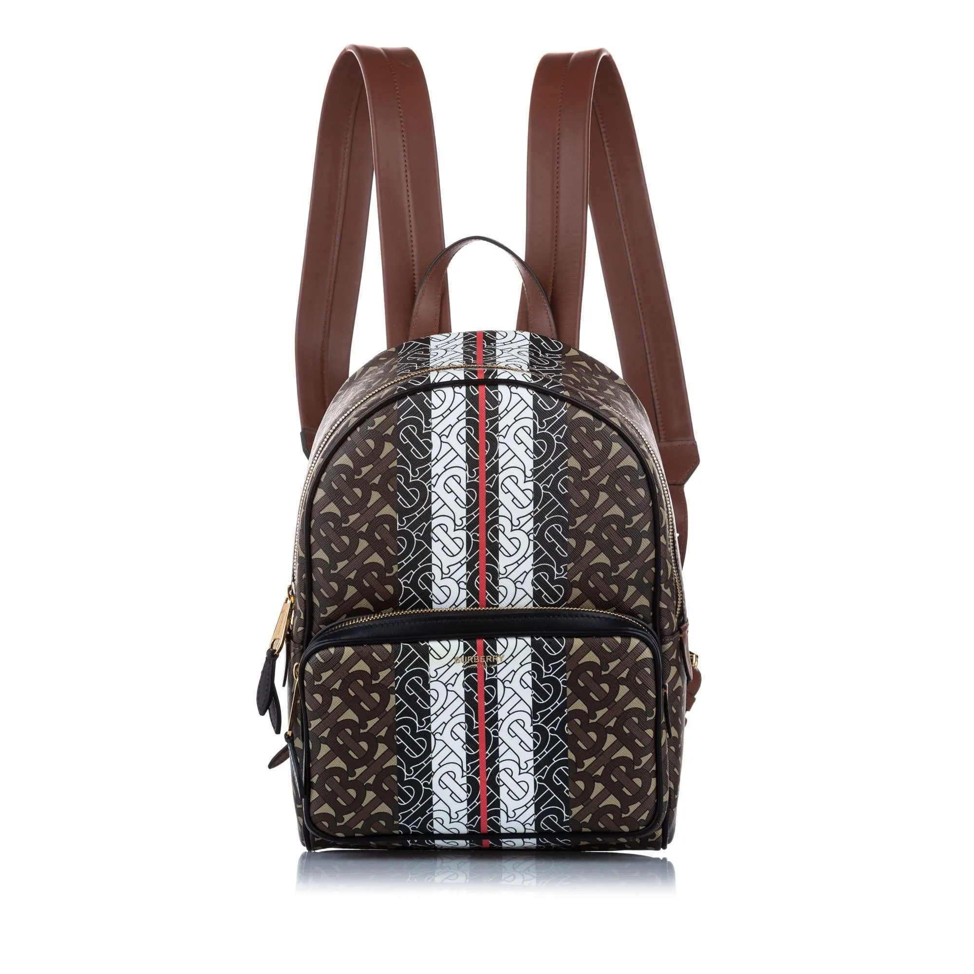 Burberry Coated Canvas Logo Backpack (SHG-14268)