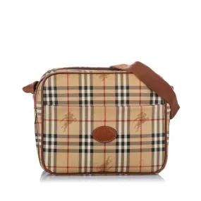 Burberry Haymarket Check Crossbody Bag (SHG-20514)