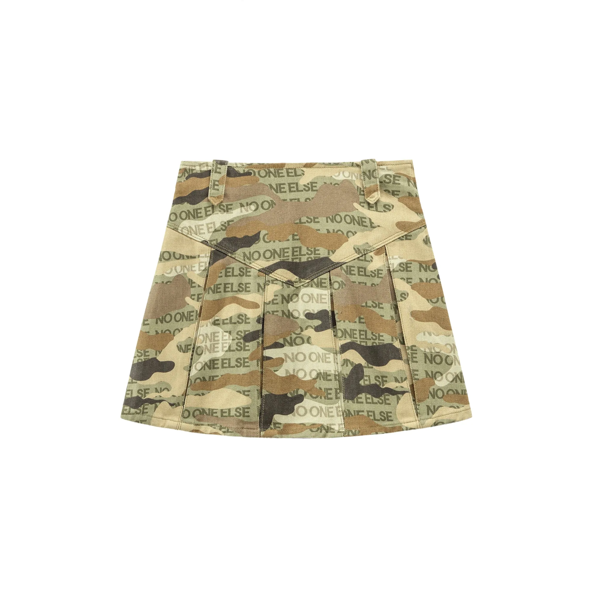 Camouflage High Waist Mini Skirt