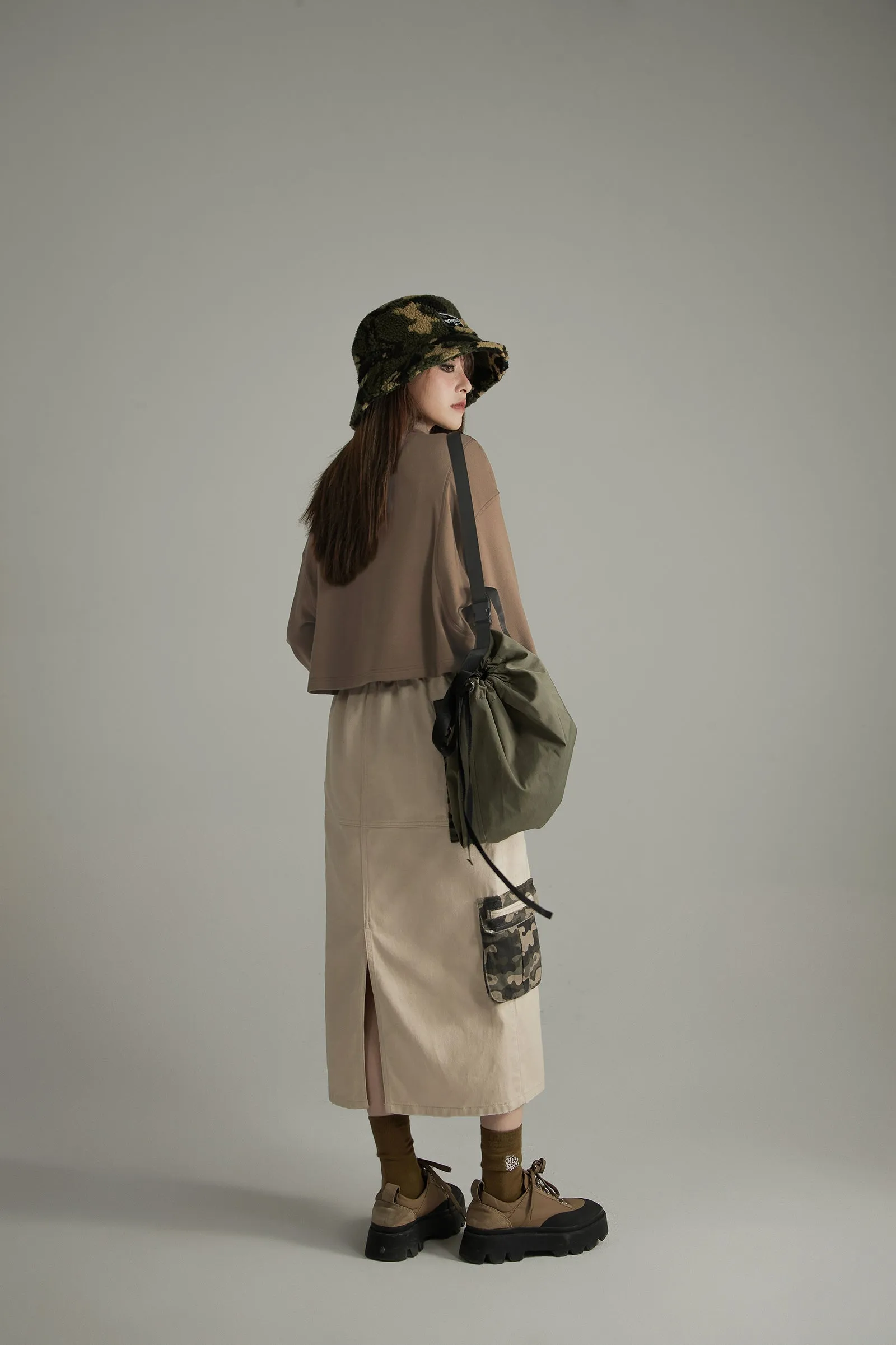 Camouflage Pocket Skirt