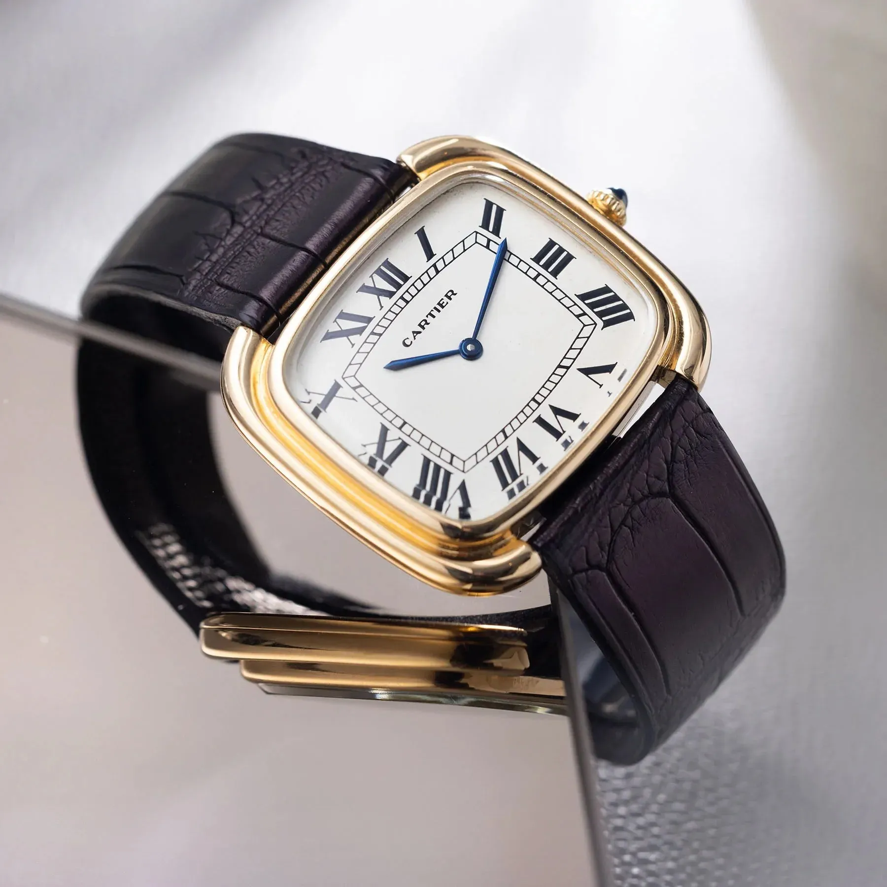 Cartier Gondole Horizontale Jumbo 18kt yellow gold - Paris Dial