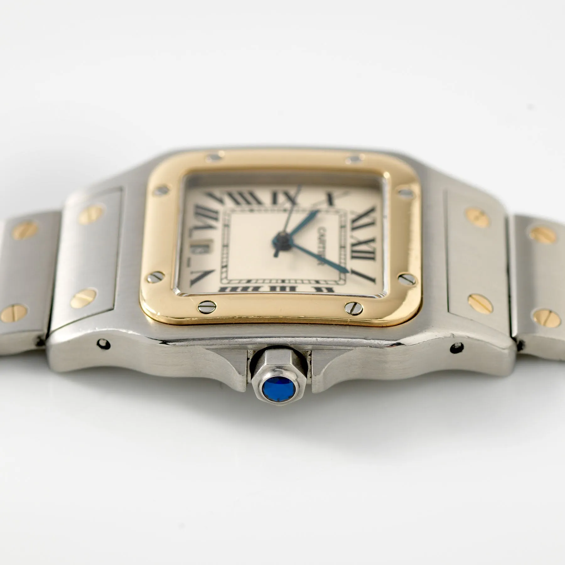 Cartier Santos Galbee Steel and Gold Reference 187901