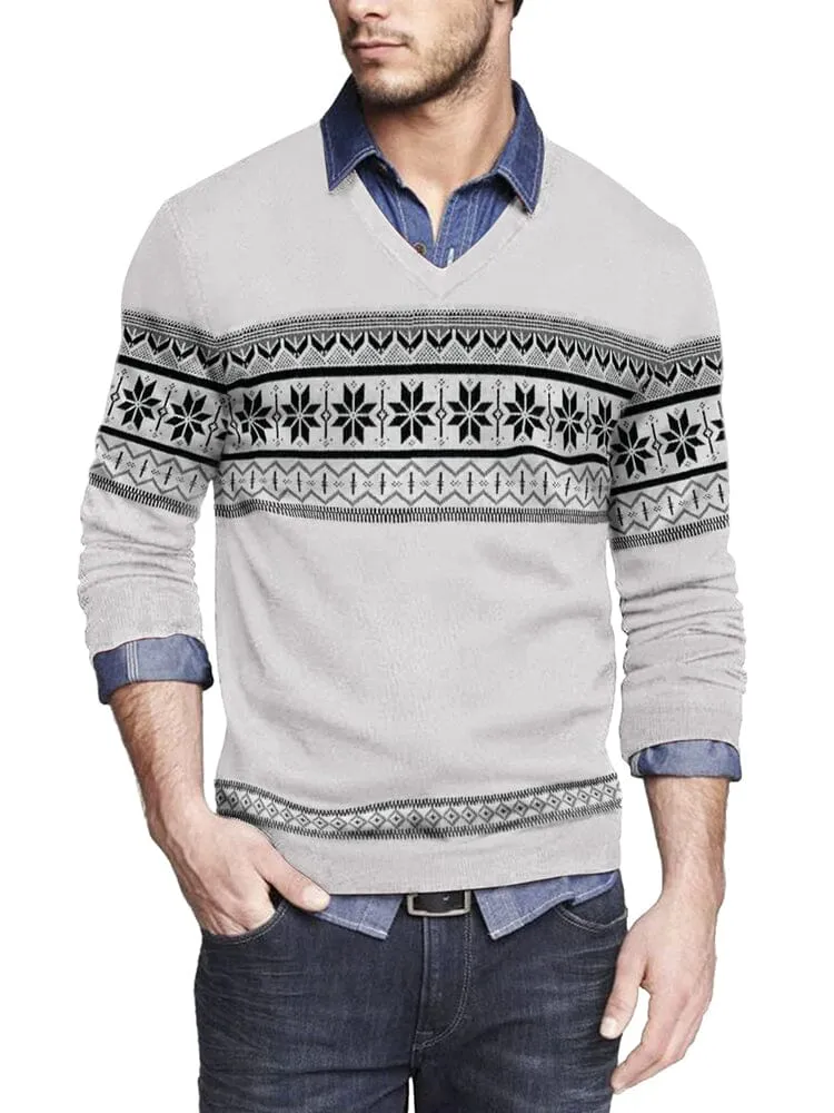 Casual Ribbed Knitted Pullover Sweater (US Only)