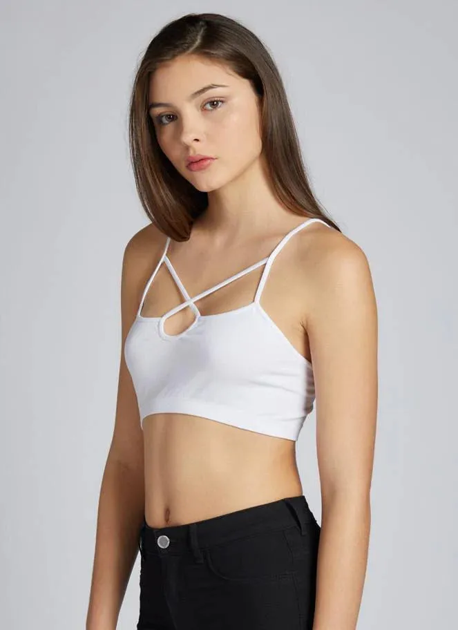 C'est Moi, CEBT1111 Bamboo cross front bralette