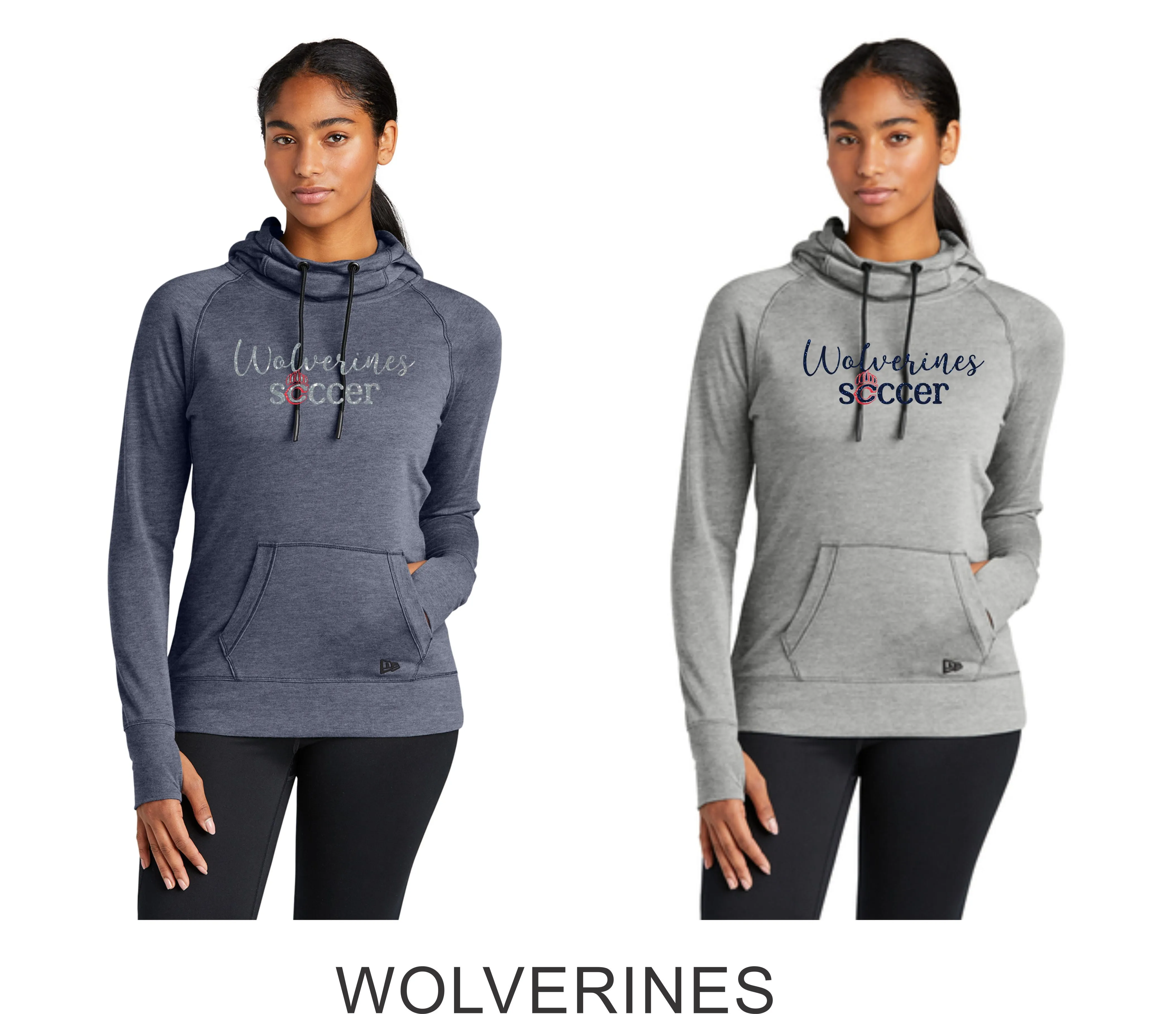 Chap Boys Soccer Ladies New Era Hoodie- 3 designs