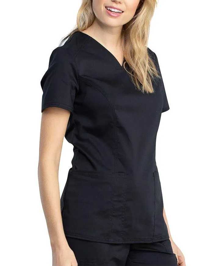 Cherokee Workwear Revolution Tech Women's  V-Neck Top