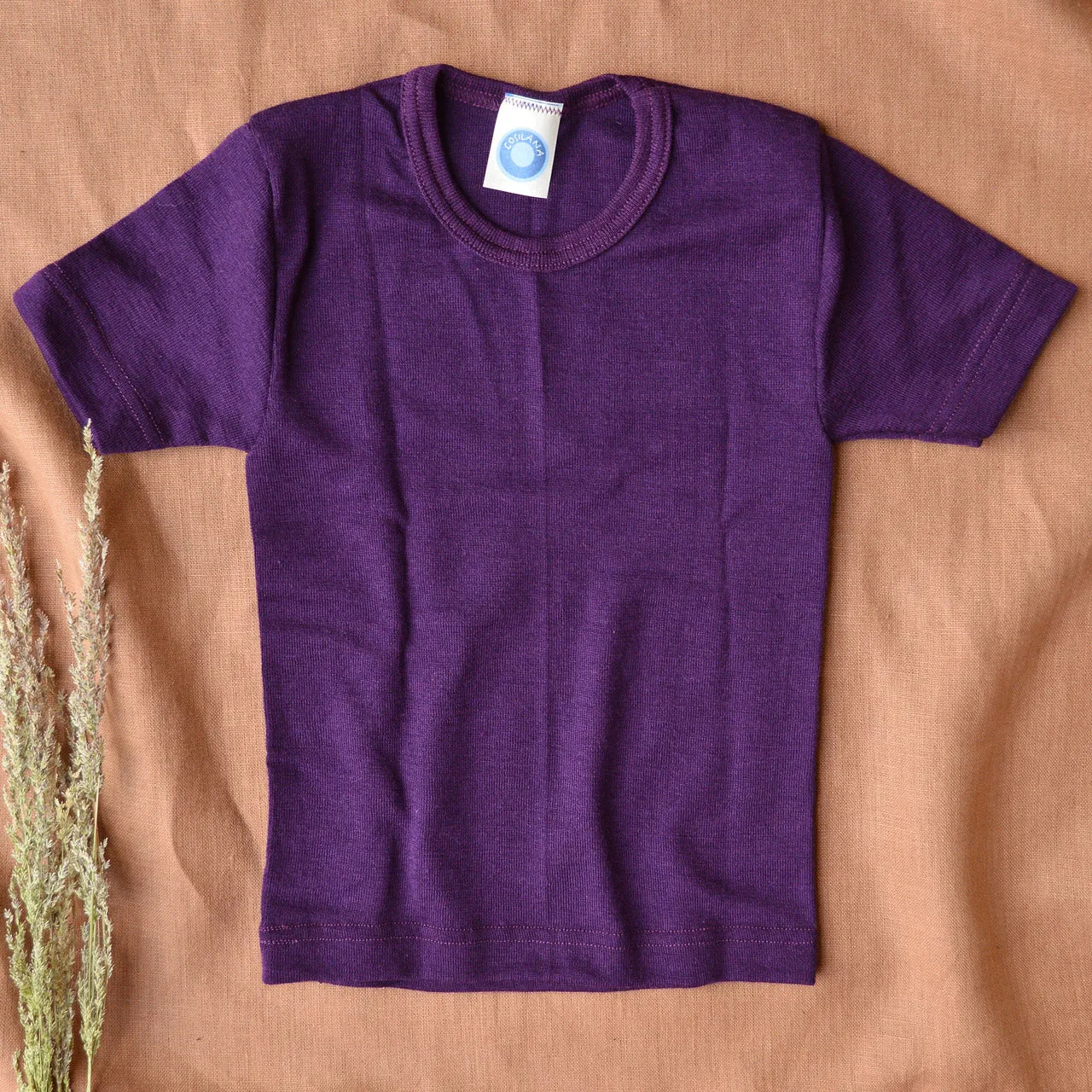 Child's T-Shirt - Organic Merino/Silk (1-12y)